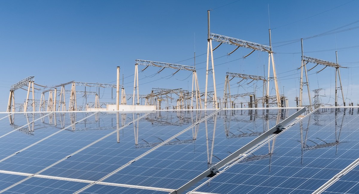solar energy with transformer substation, new energy supply